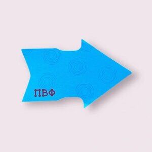 Pi Beta Phi Arrow-Shaped Post it Notes